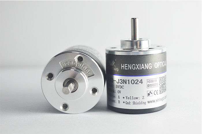 1200 Resolution Miniature Optical Encoder , S30 Small Rotary Encoder Solid Shaft 4mm